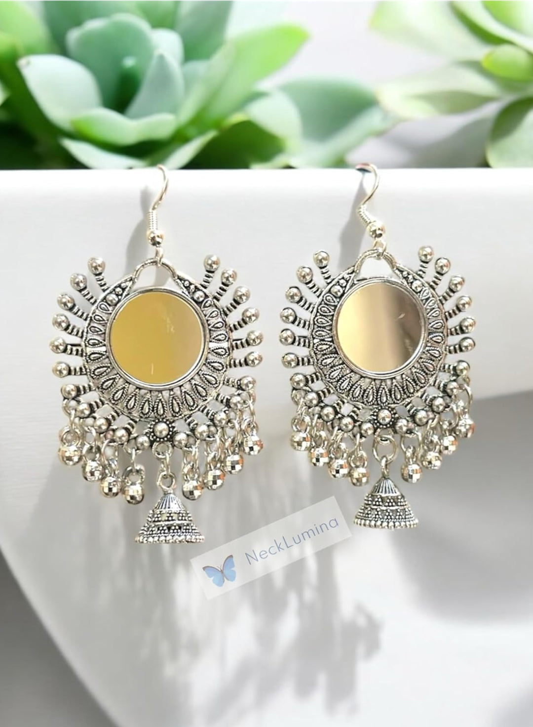 Premium 12 Jaipur Oxidized Combo of Designer Jhumpa's