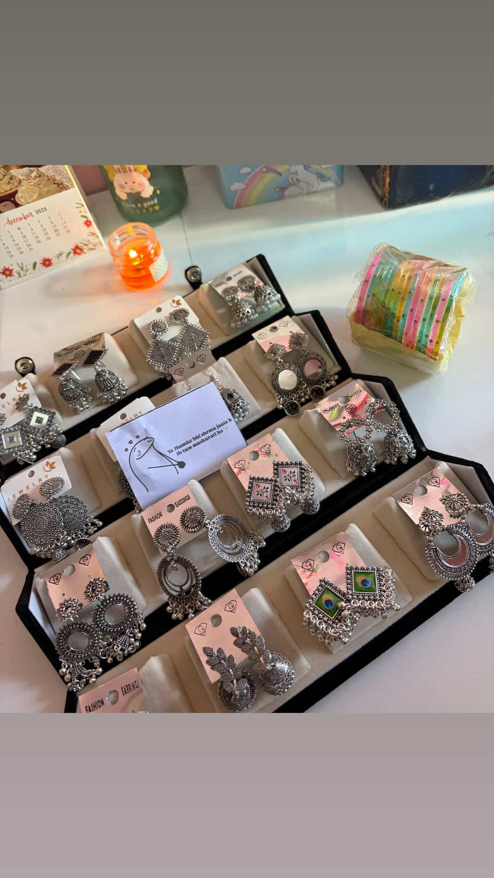 Viral 16 pair Jhumka with Box